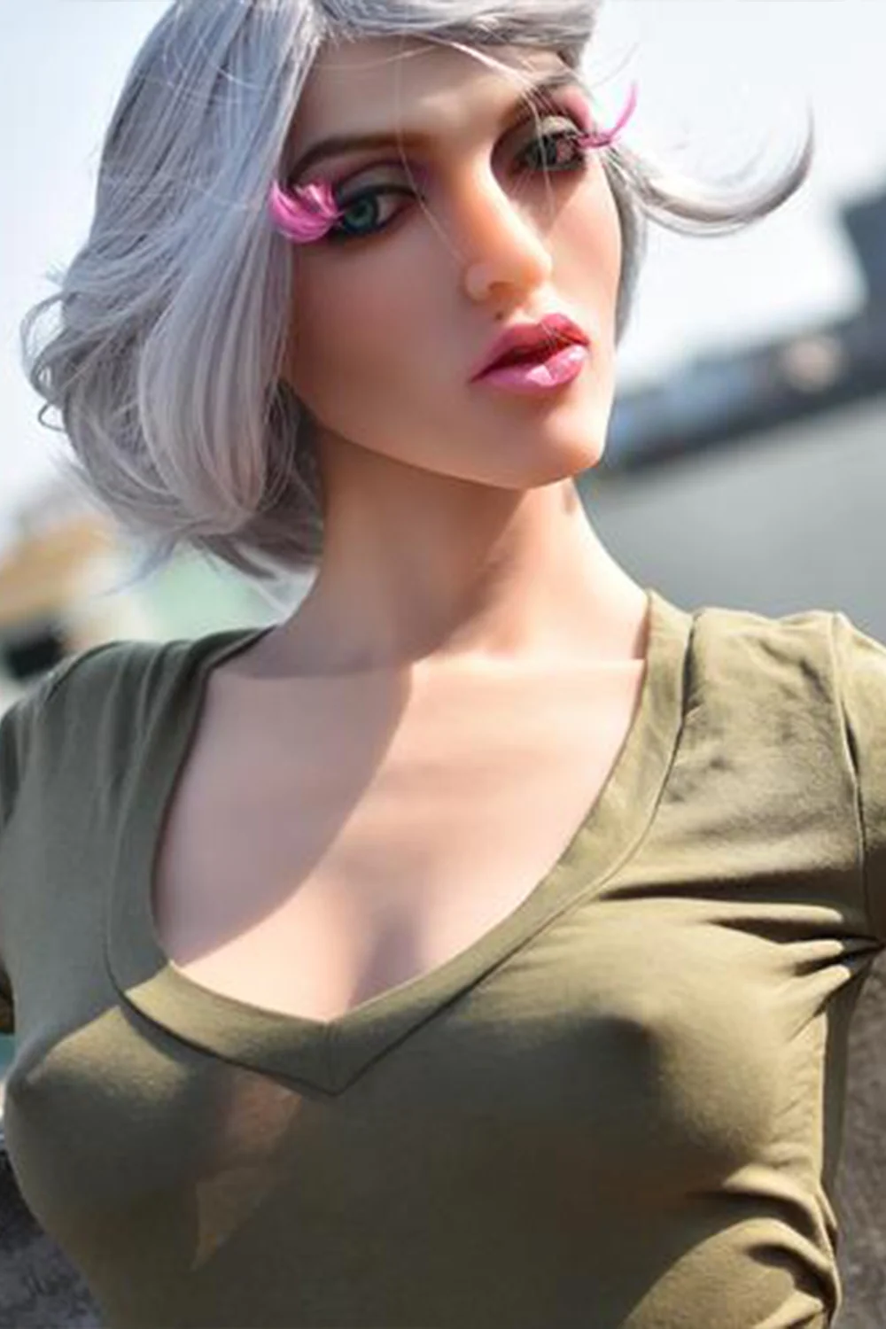 Norah 163cm with #21 Small Boob Realistic Sex Doll TPE Adult Love Doll alternate view