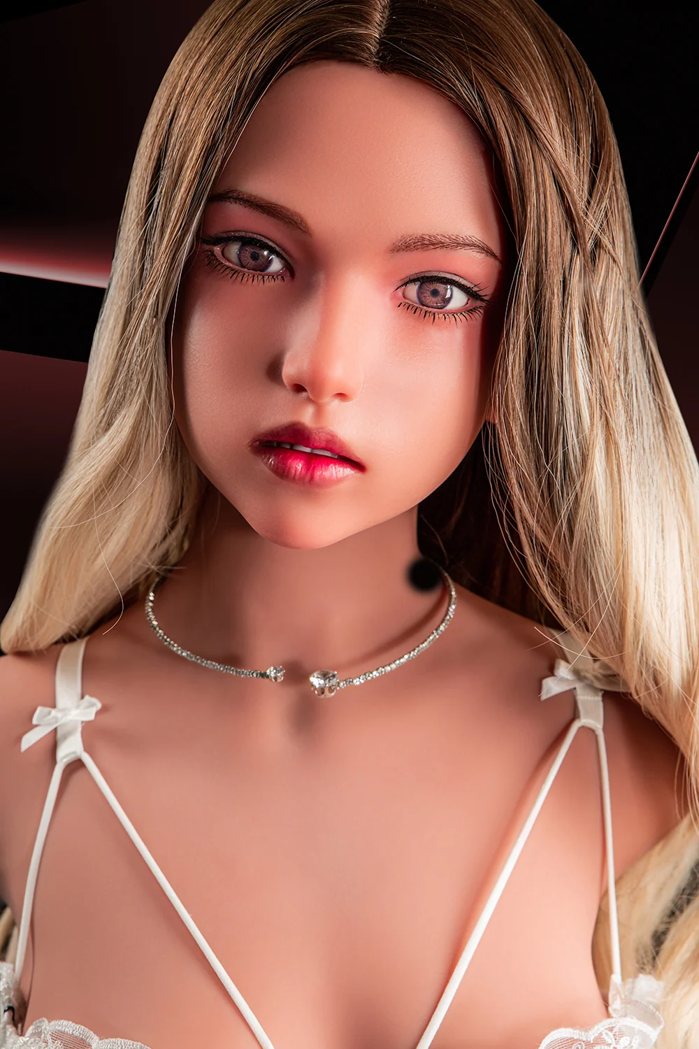 Climax Morwenna #877 Silicone ROS Head Sex Doll Torso TPE Body Movable Jaw Torso Doll