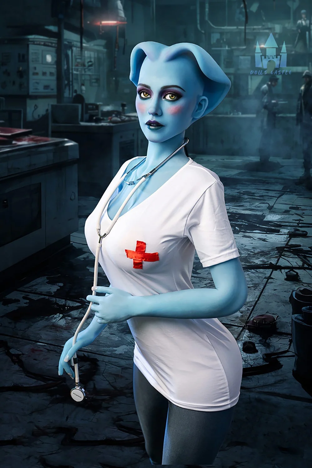 Shinaryen 170cm #A14 Blue Skin TPE Sex Doll Realistic Medium Boobs Sexy Adult Fantasy Love Doll alternate view