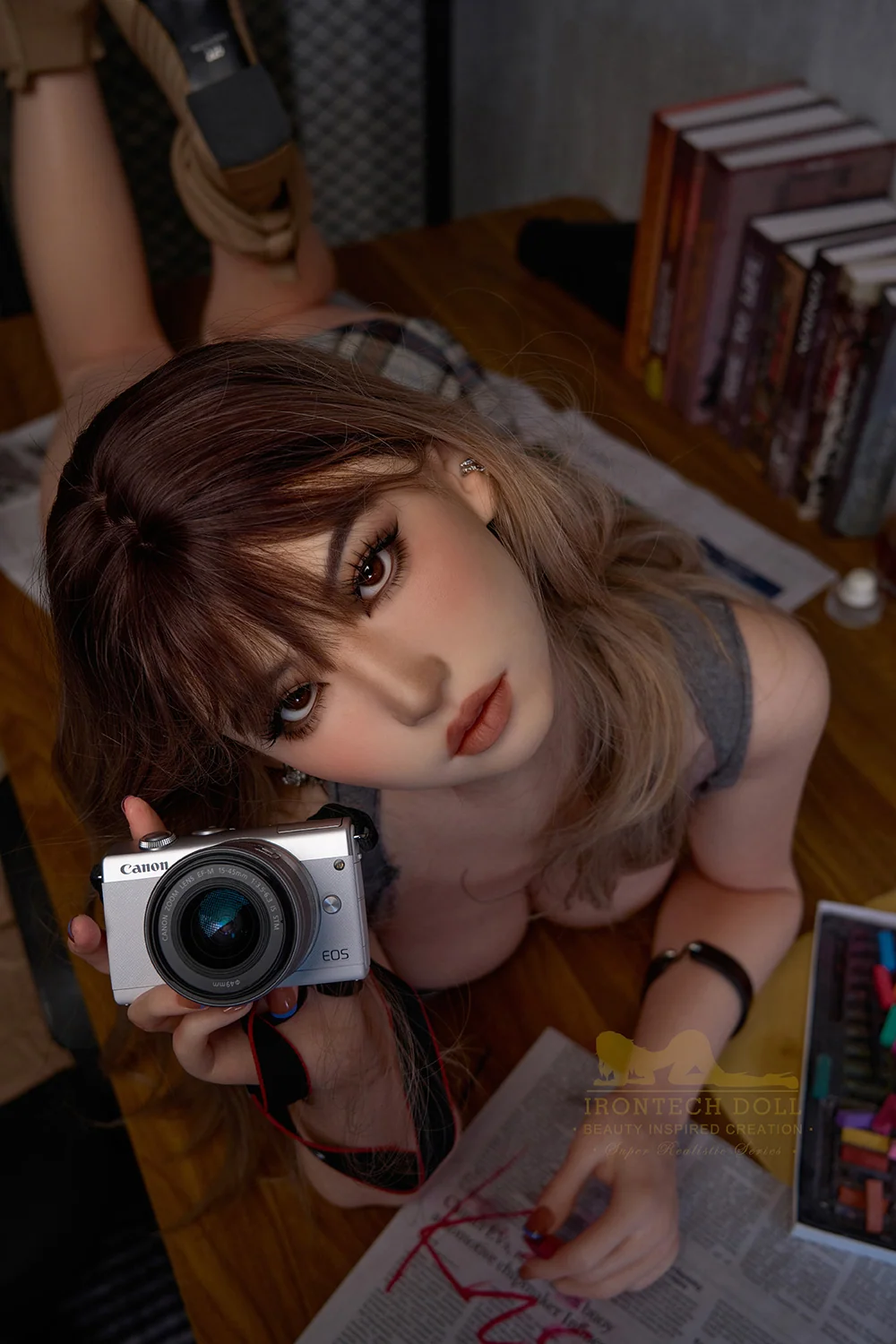 Irontechdoll Seraphina Plus 162cm S20 Big Boobs Adult Love Doll Natural Skin Full Silicone BBW Sex Doll alternate view