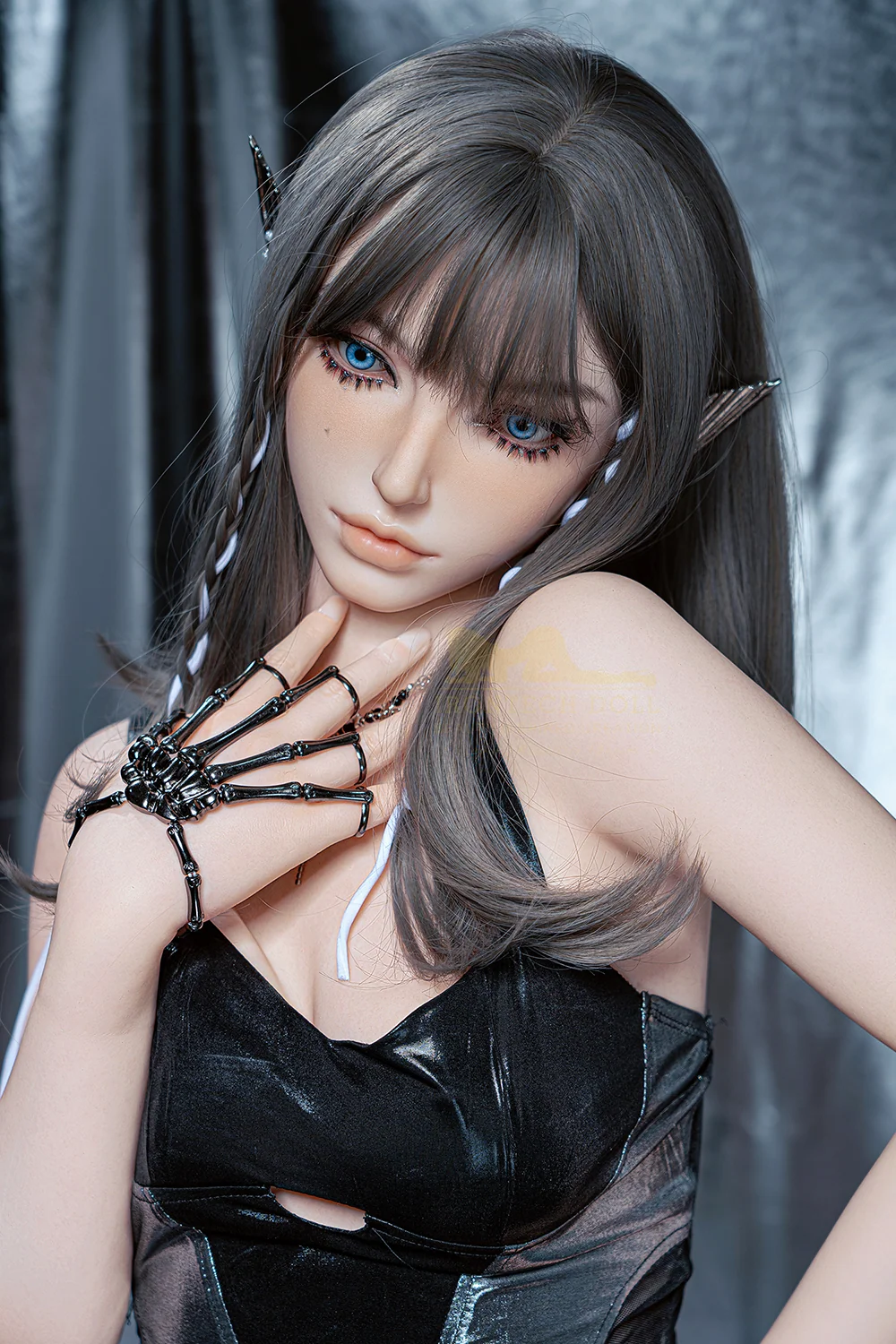 Irontechdoll Alexis 163cm S41 Full Silicone Sex Doll Small Boobs Natural Skin Adult Love Doll alternate view