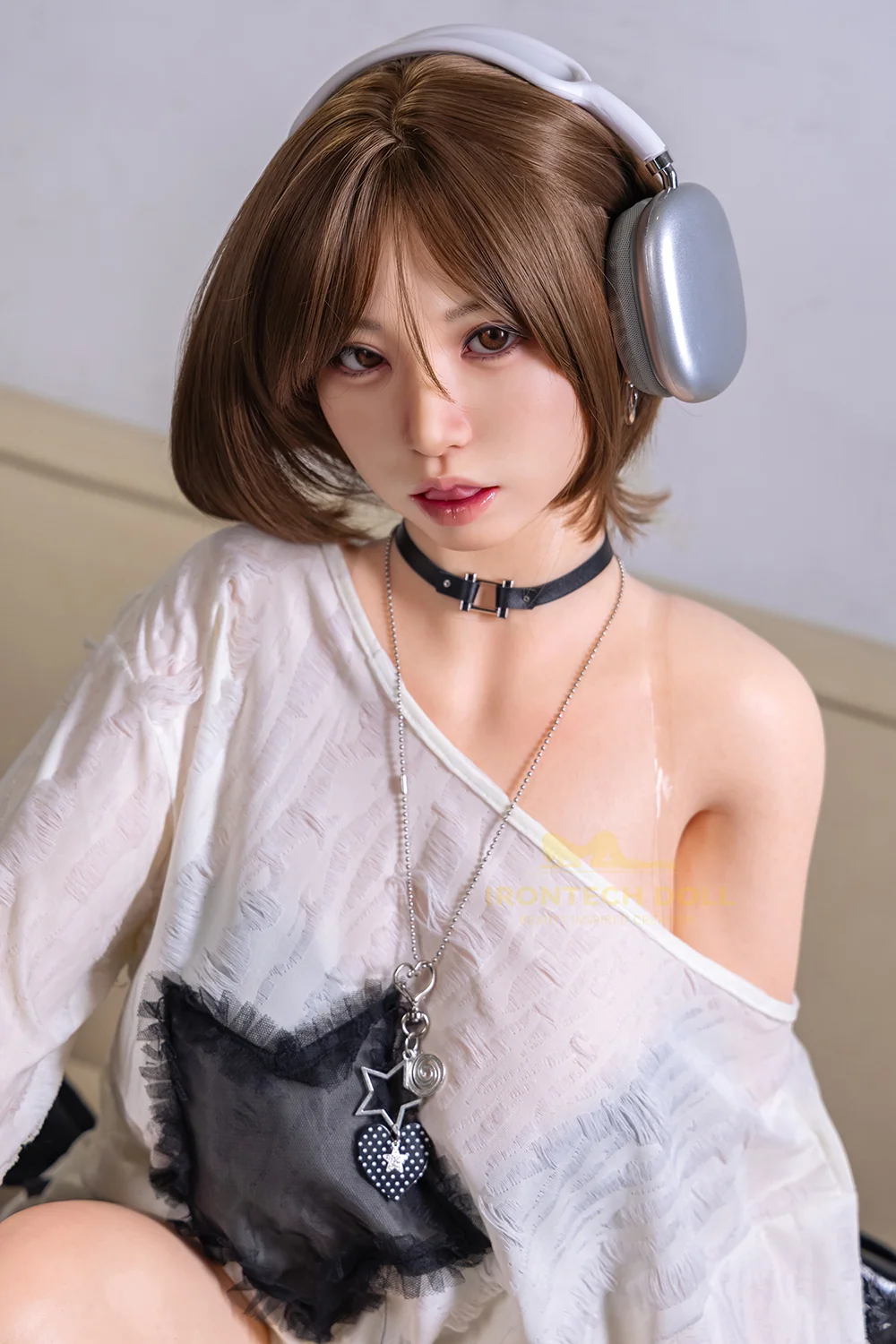 Irontechdoll Seraphina Plus 165cm T S20 Full Silicone ROS Max Adult Sex Doll Big Breasts Natural Skin Oral Sex Doll alternate view