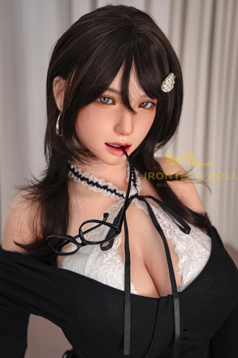 Irontechdoll Lennon Plus 166cm S32 Natural Skin Full Silicone ROS Max Love Doll Big Boobs Silicone Oral Sex Doll