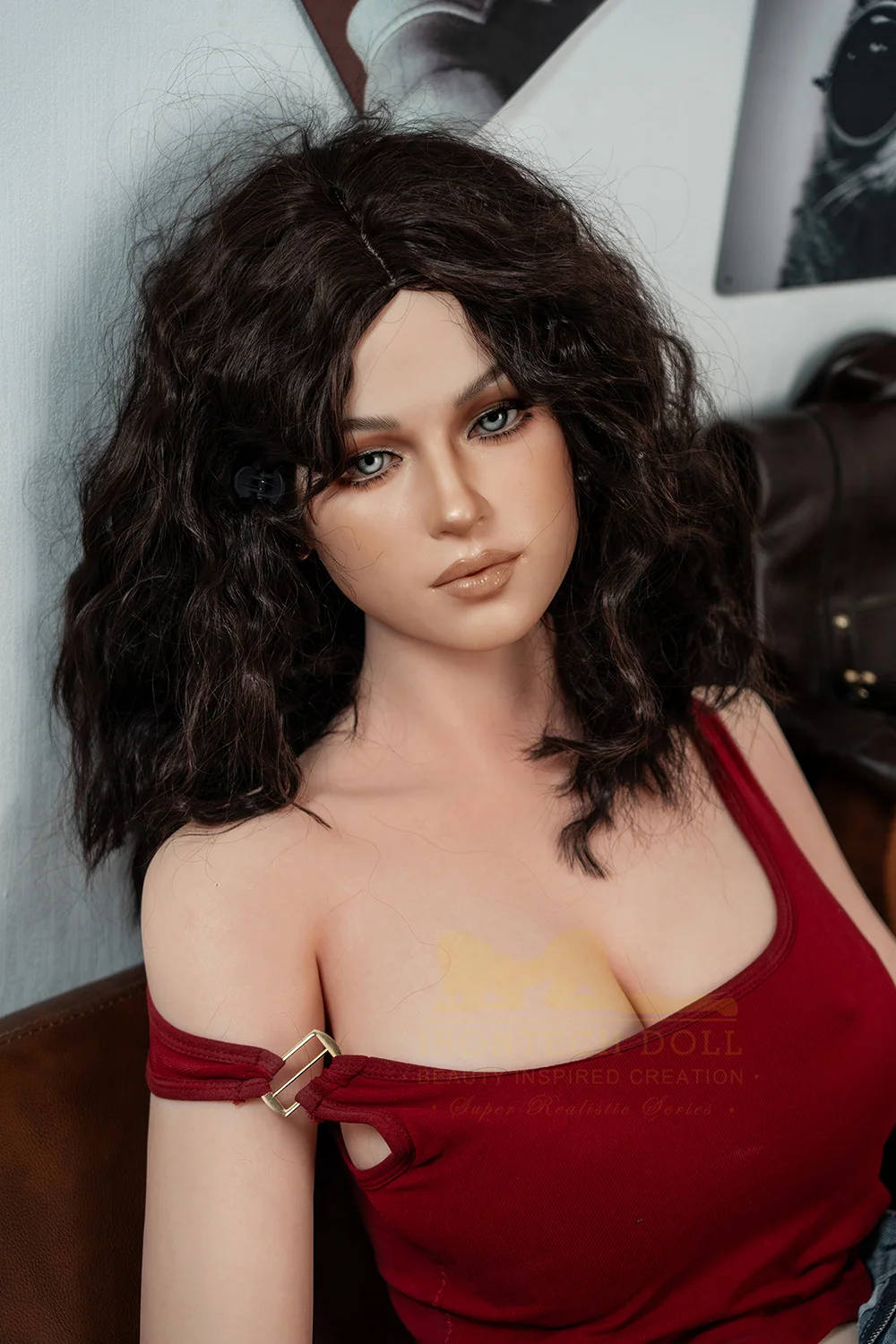 Irontechdoll Jordyn 166cm S38 Sexy Women Adult Love Doll Realistic Full Silicone Big Breasts Sex Doll alternate view