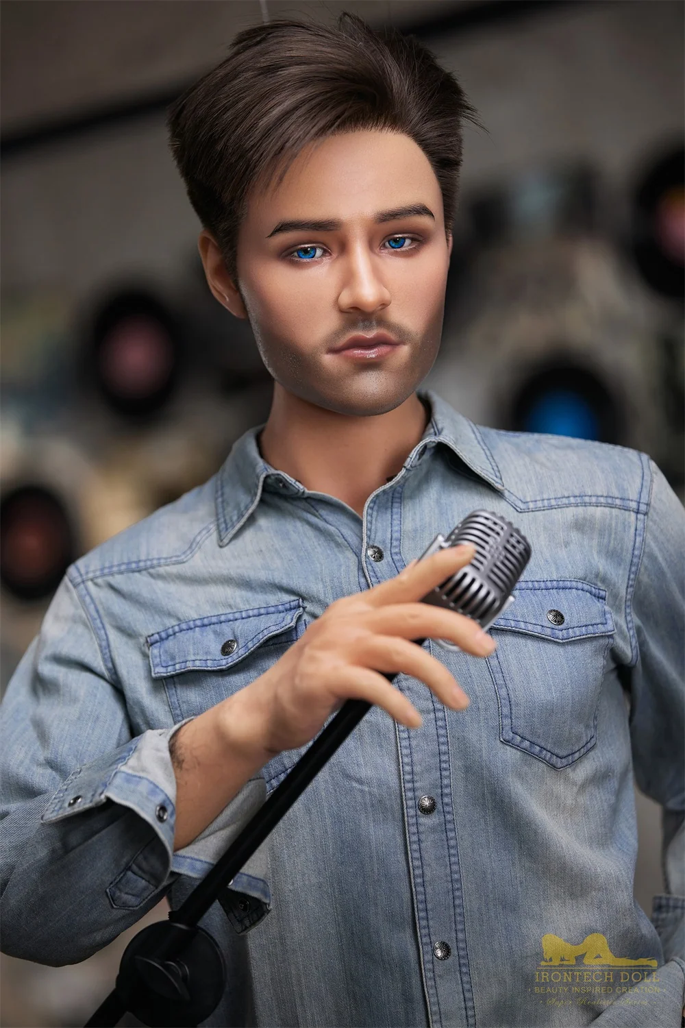 Irontechdoll 170cm M4 Jimmy Male Sex Doll Full Silicone Male Doll Gay Love Doll alternate view