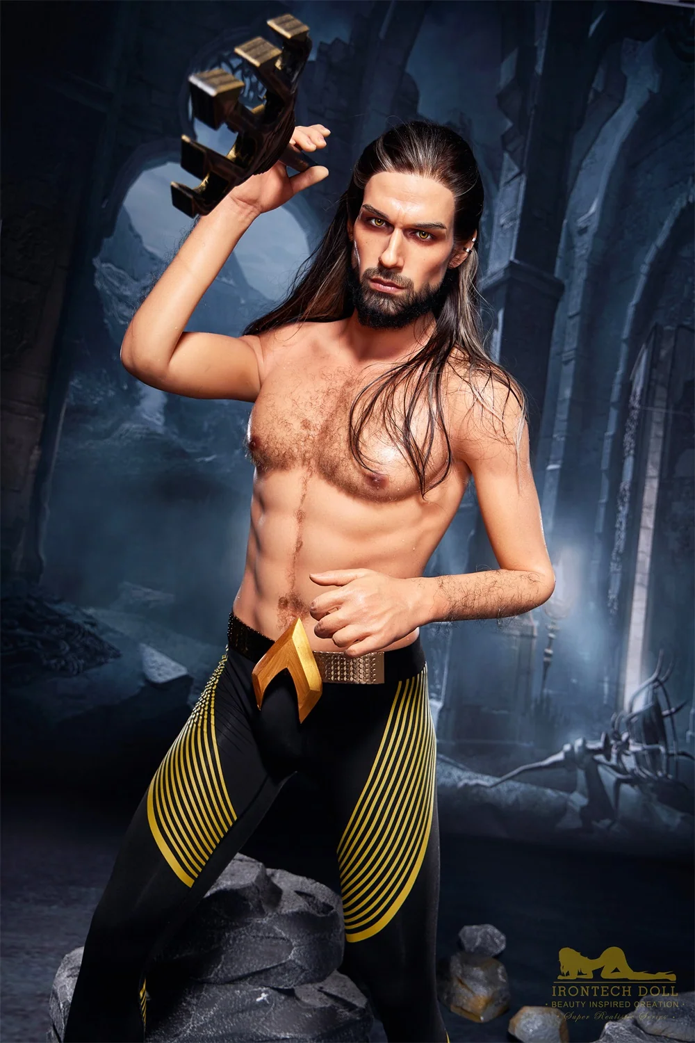 Irontechdoll 170cm M5 Thomas Male Sex Doll Full Silicone Male Doll Gay Love Doll alternate view