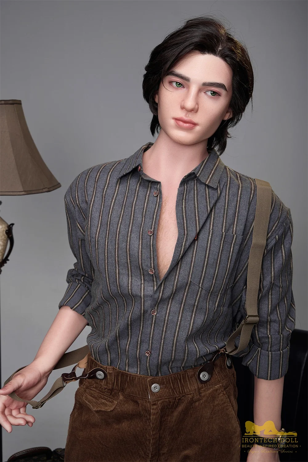 Irontechdoll 170cm M9 Lucas Male Sex Doll Full Silicone Male Doll Gay Love Doll alternate view