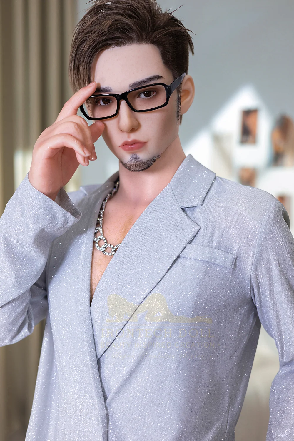 Irontechdoll John 170cm M10 Full Silicone Male Sex Doll Realistic Lady-killer Adult Male Love Doll alternate view