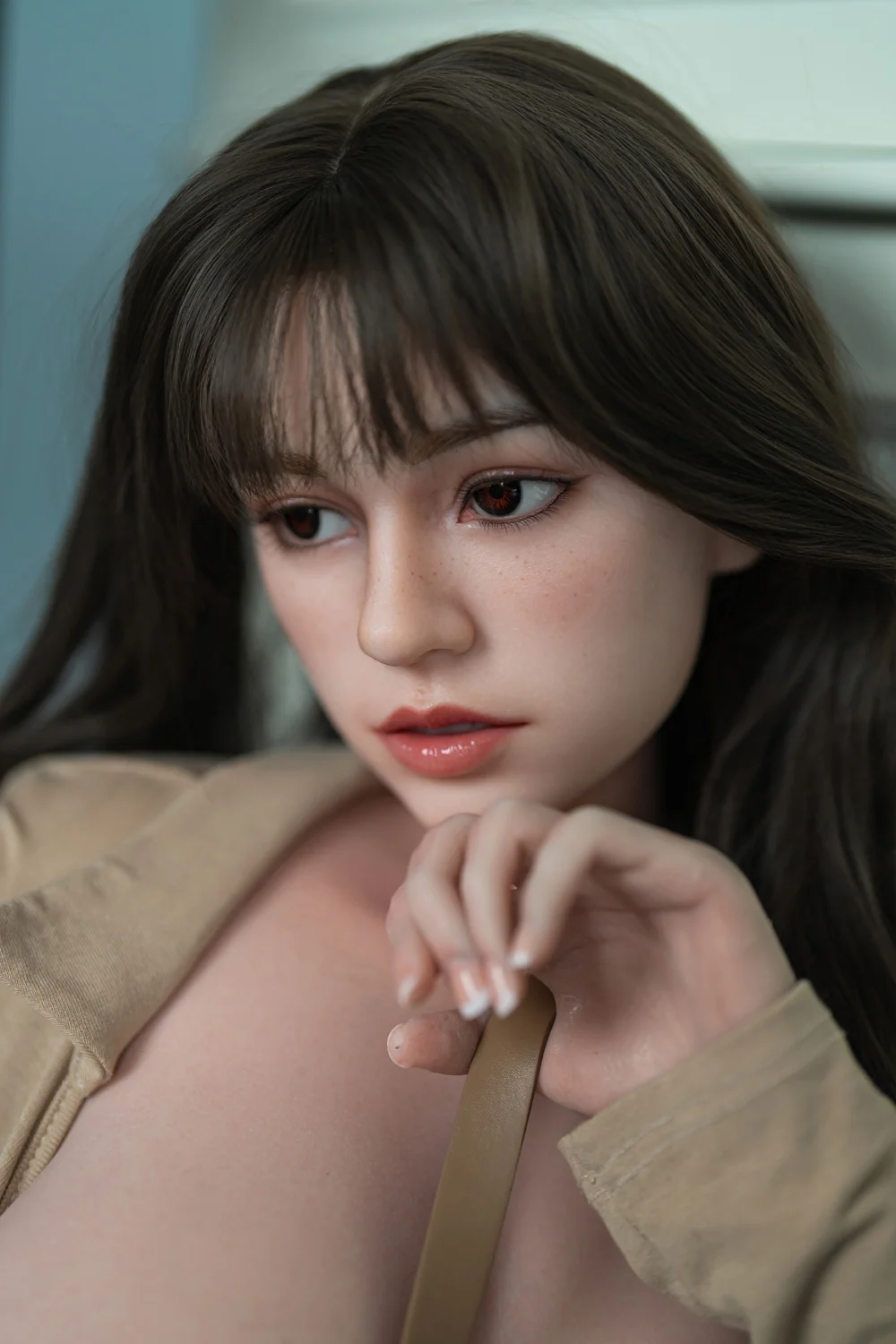 Isolde Plus 160cm M8 Soft Silicone ROS Head Sex Doll TPE or Silicone Body Oral Sex Love Doll alternate view