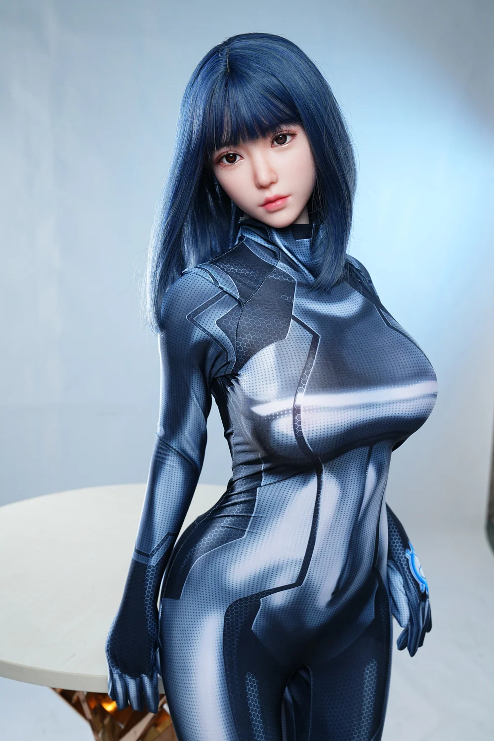 Aiko 170cm #C39 Short Hair Silicone Head Adult Love Doll Realistic TPE Body Sex Doll (Free 2ND Head) alternate view