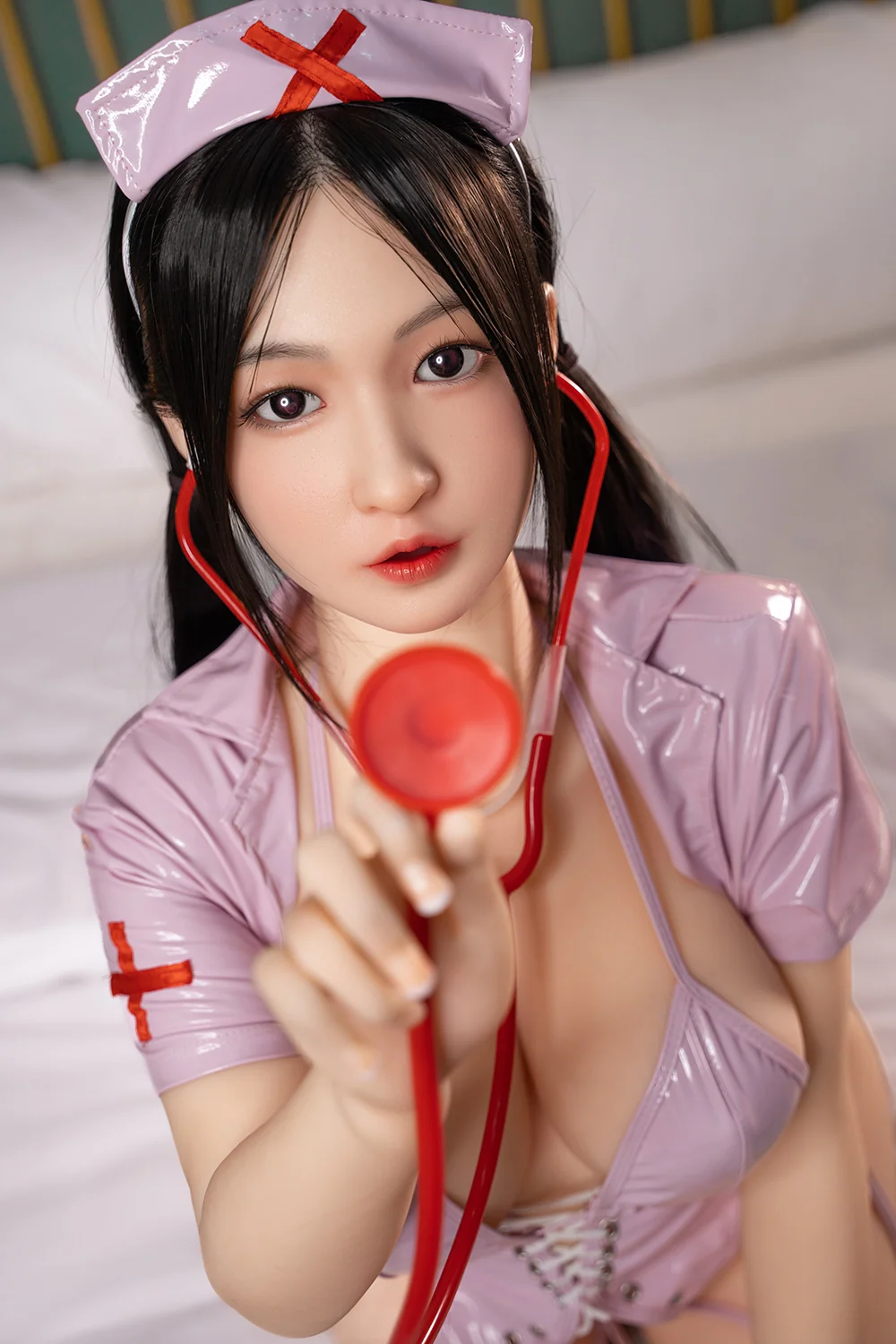 Theodora 160cm #539 Big Boobs Silicone ROS Head Sex Doll TPE Body Movable Jaw Adult Oral Sex Doll