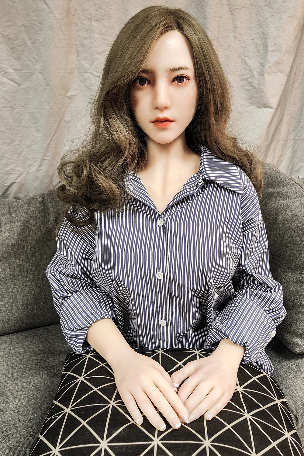 Qiang Asian Silicone Head TPE Sex Doll Smart Talking Adult Doll alternate view