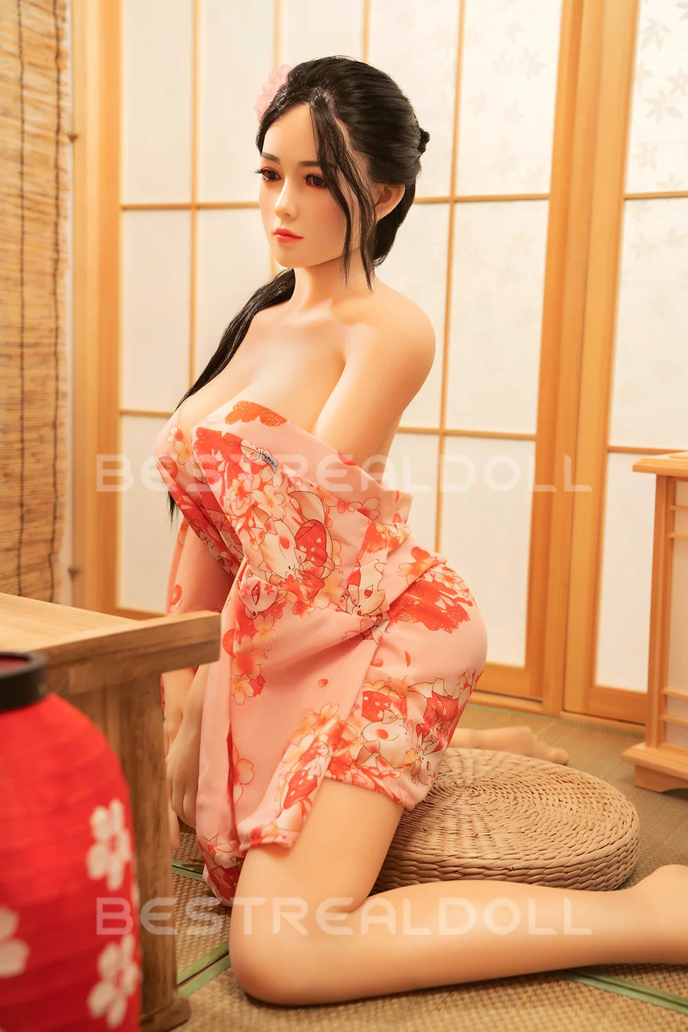 160cm Yukina Japanese Girl Sex Doll Silicone Head with Wig alternate view