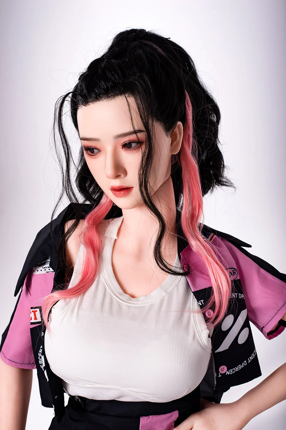 163cm Unique Design Muncey Plus Silicone Head Sex Doll TPE Body Medium Boobs Love Doll