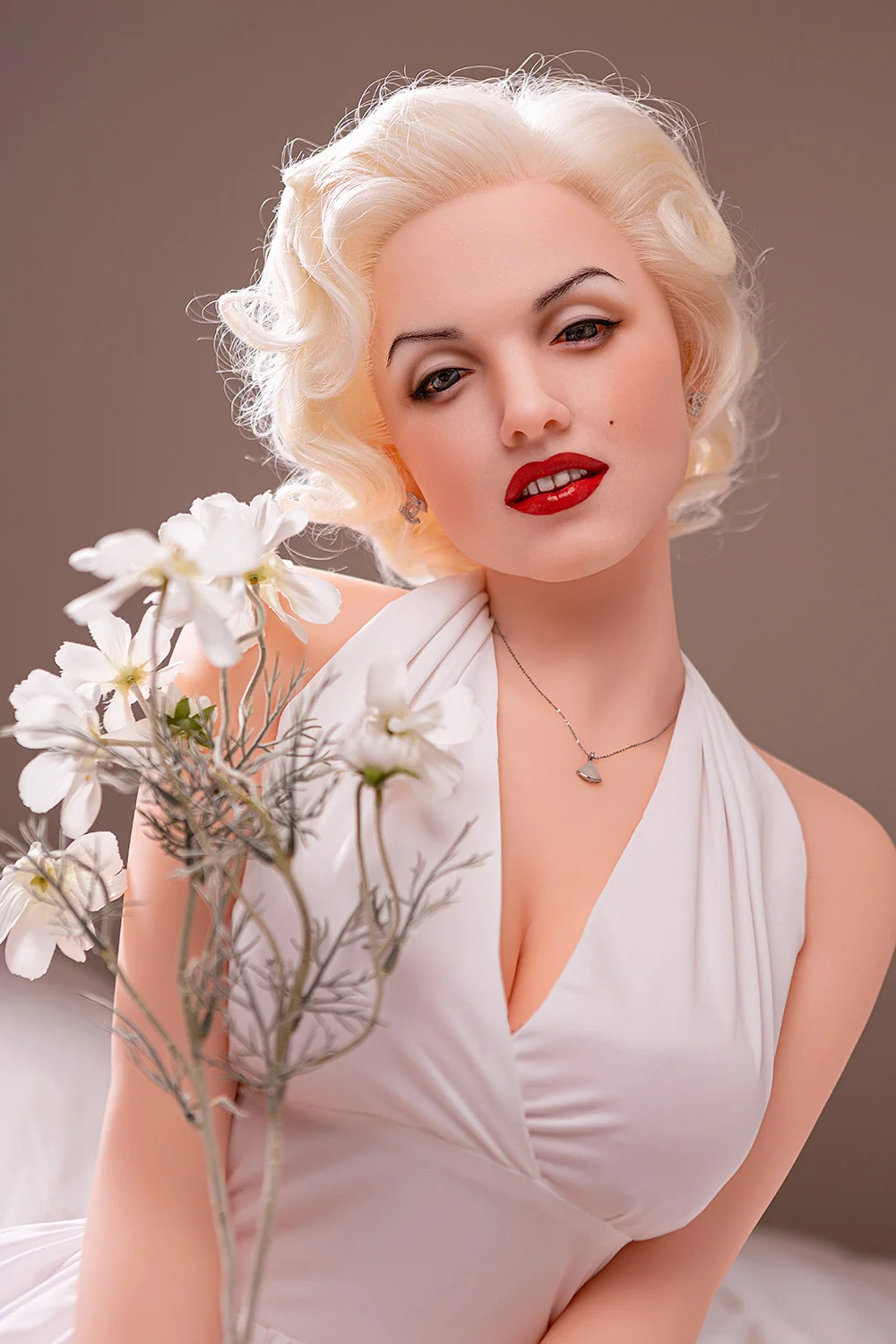 Lena 165cm Unique Design Silicone Head TPE Body Realistic Sex Doll alternate view