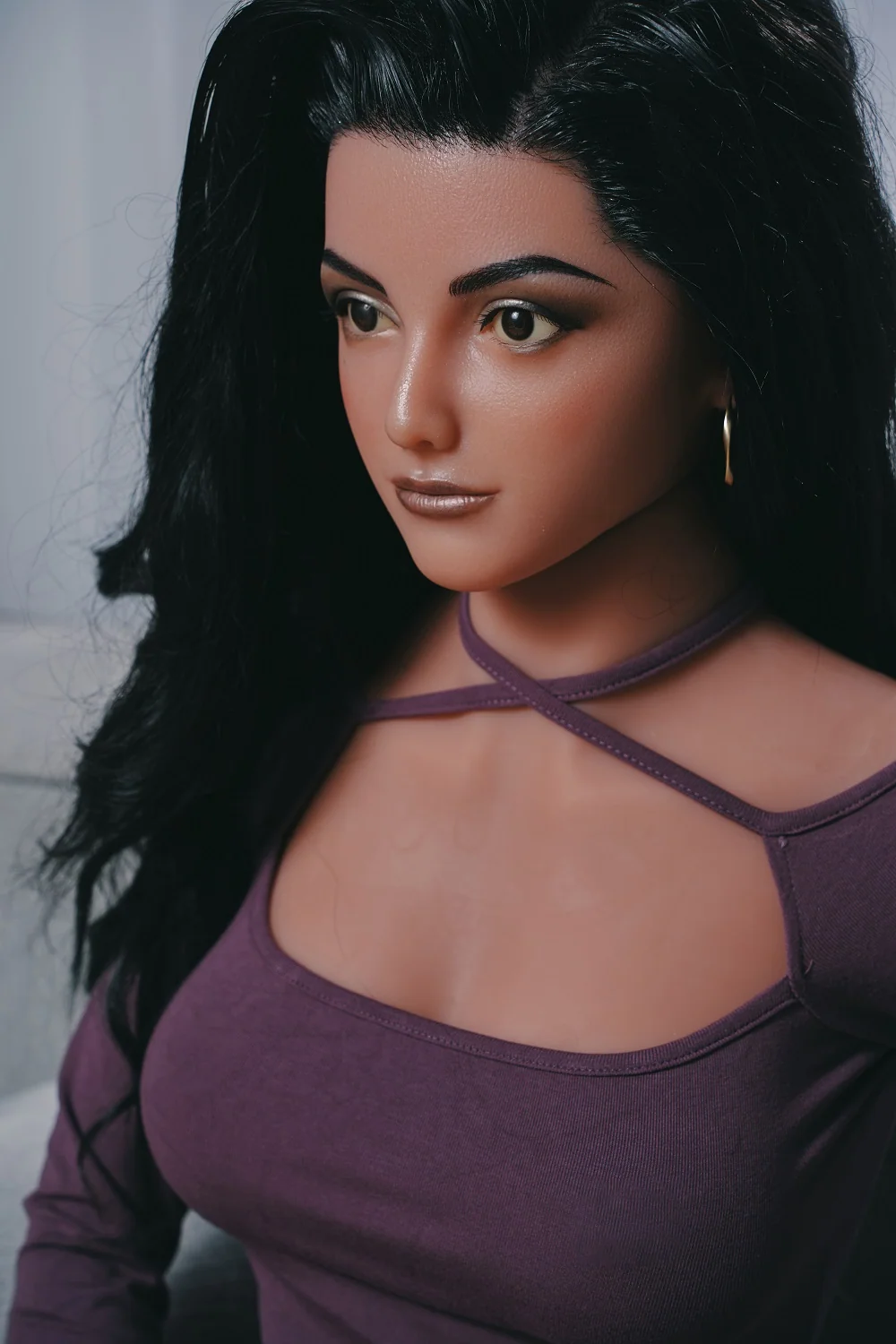 Unique Design Alisa 166cm Silicone Head Love Doll TPE Body Small Boobs Sex Doll