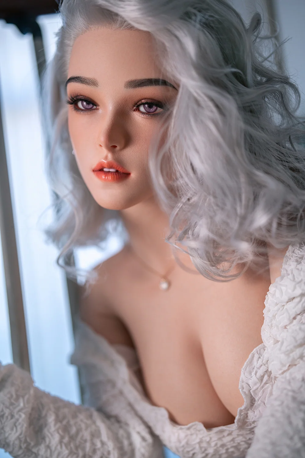 Arin 164cm K52 Unique Design Full Silicone Sex Doll Sexy Boobs Natural Skin Silicone Adult Love Doll (Free 2ND Head)