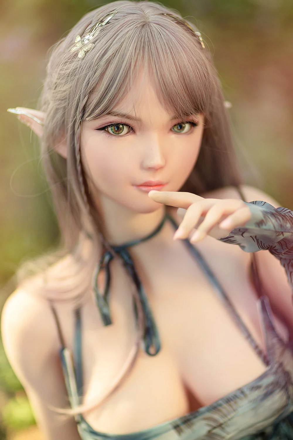 Aggie Unique Design 163cm Genie Sex Doll Silicone Head Elf Medium Breasts App-Controlled Love Doll alternate view
