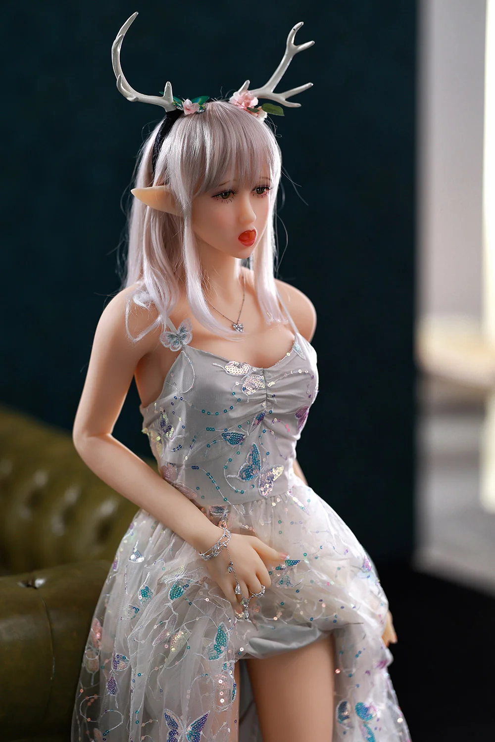 Pallas 150cm #132 Small Breasts Genie TPE Sex Doll Realistic Cute Elf Love Doll alternate view