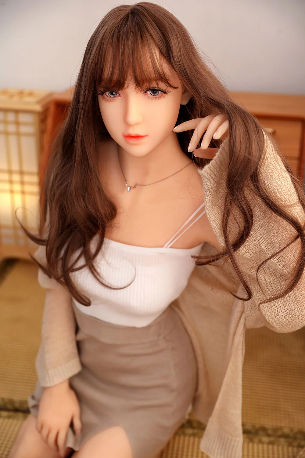 Dorinda 158cm #152 Small Breasts Bedroom TPE Sex Doll Sex Girl Jelly Breasts Love Doll alternate view