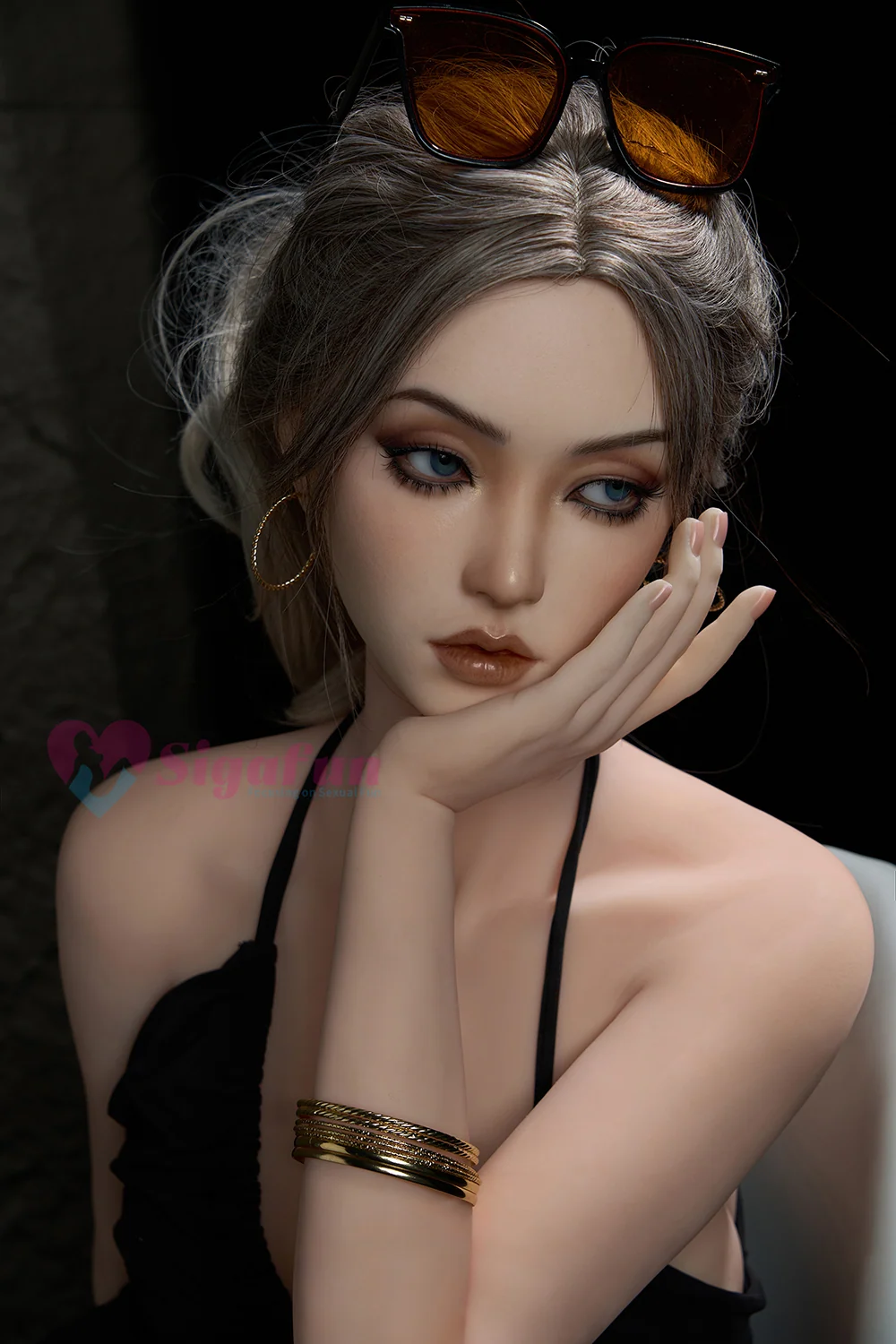 Sigafundoll SG1/SG2/SG6 164cm Natural Skin TPE/S-TPE Body Big Breasts Sex Doll Silicone Head TPE Adult Love Doll alternate view