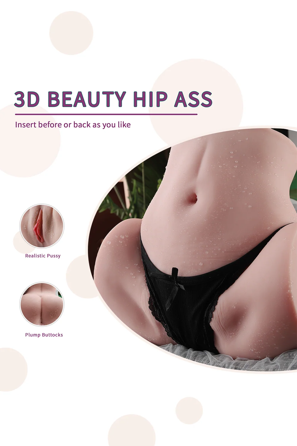 Torso Sex Doll SQ-MA50065 Half Body Love Doll alternate view