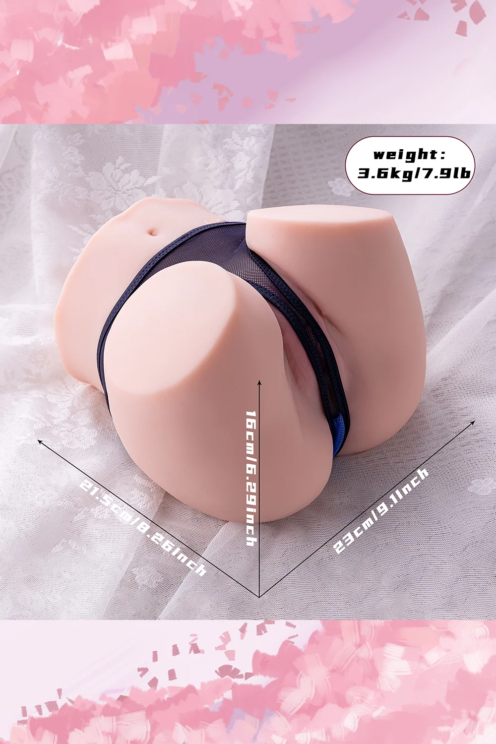 Raelistic Sexy Ass Torso Doll Electric Sucking Ass Doll Waterproof Adult Ass Torso Doll alternate view