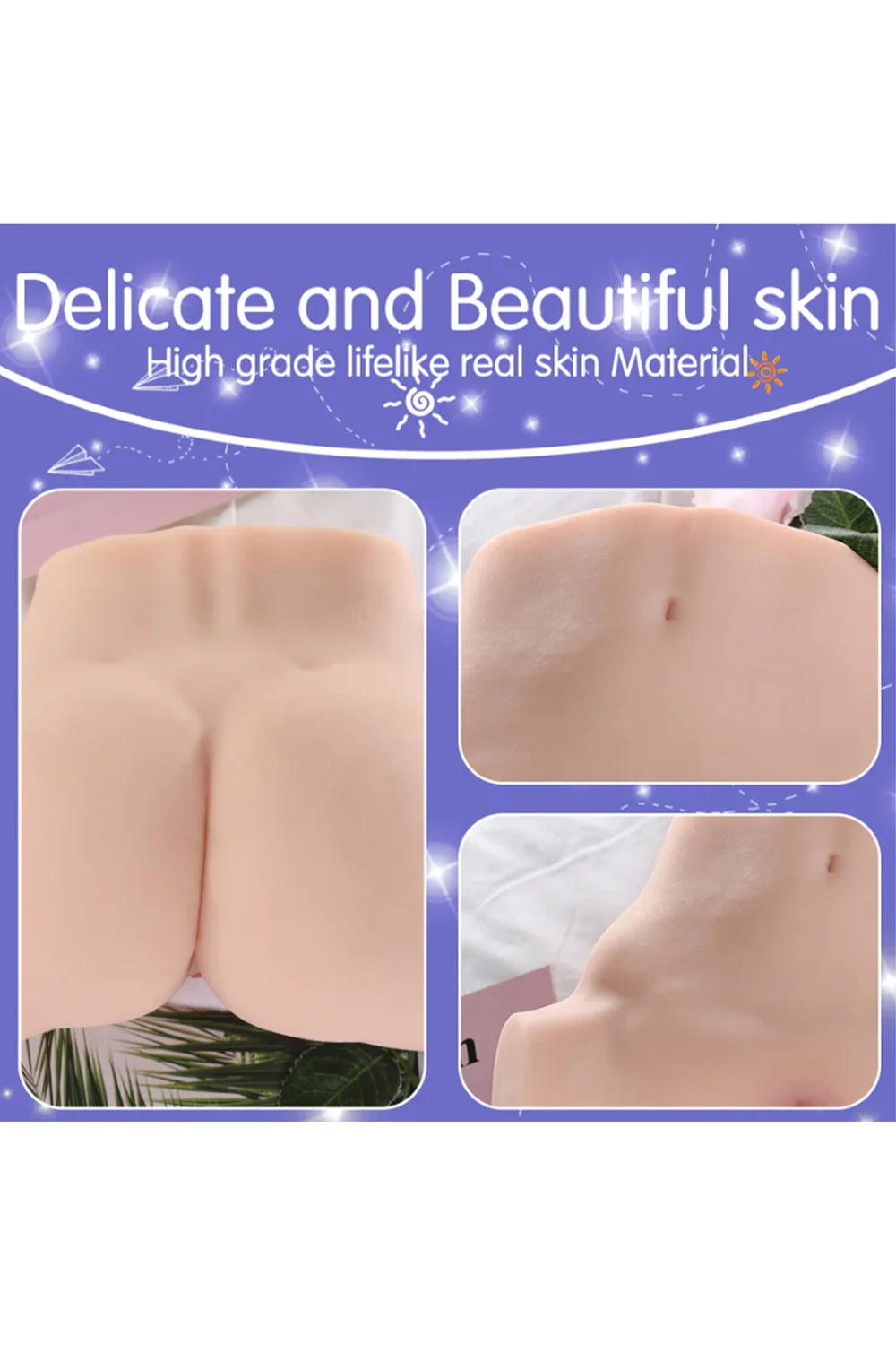 Sexy Ass Doll SQ-MA50101 Torso STPE Sex Doll Adult Love Doll alternate view