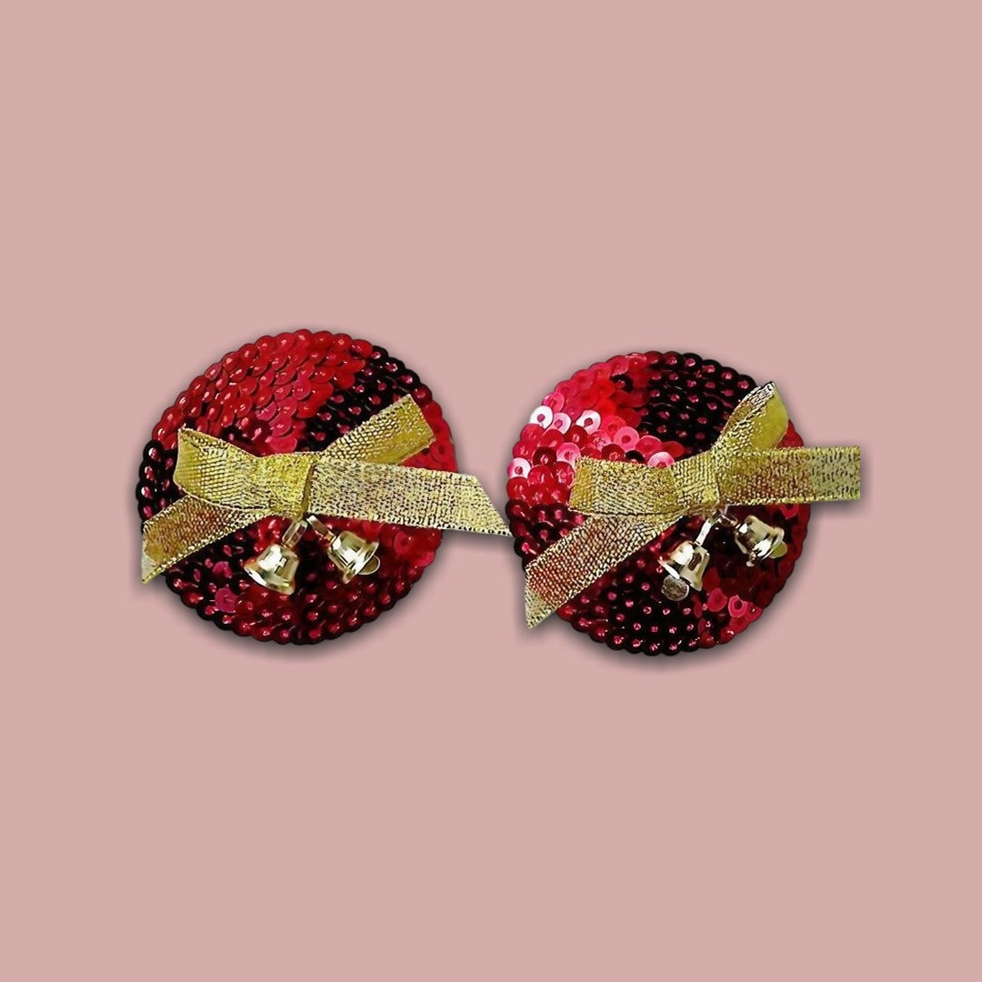 Christmas Gift Nipple Cover alternate view