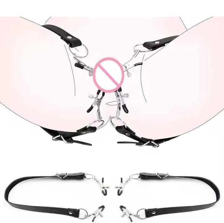 Clitoral Clamps with Straps alternate view