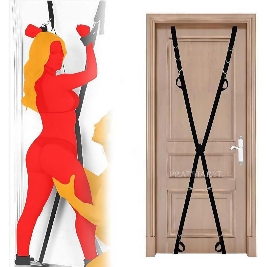Door Suspension Ankle and Wrist Cuffs Restraint alternate view