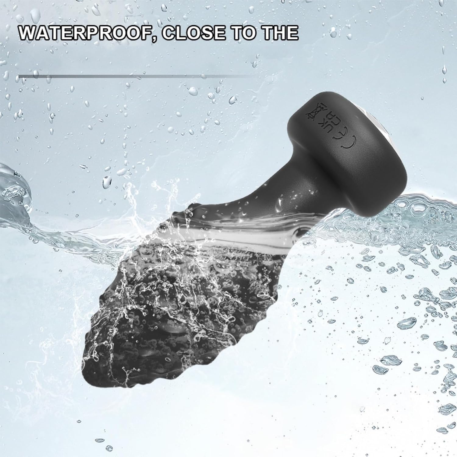 360° Rotating Textured Vibrating Butt Plug alternate view