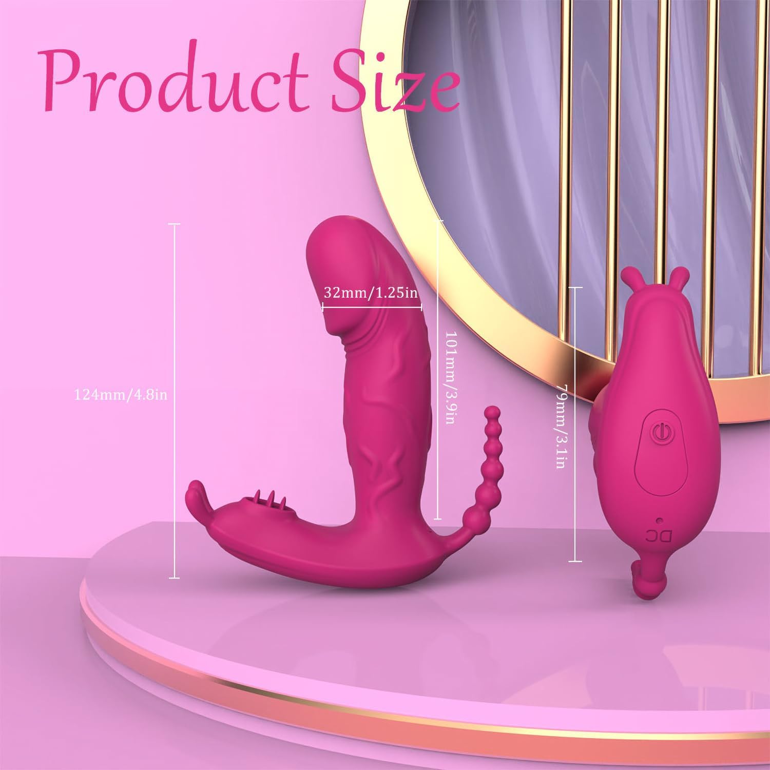 Blushwave 3-in-1 Vibrating Massager alternate view