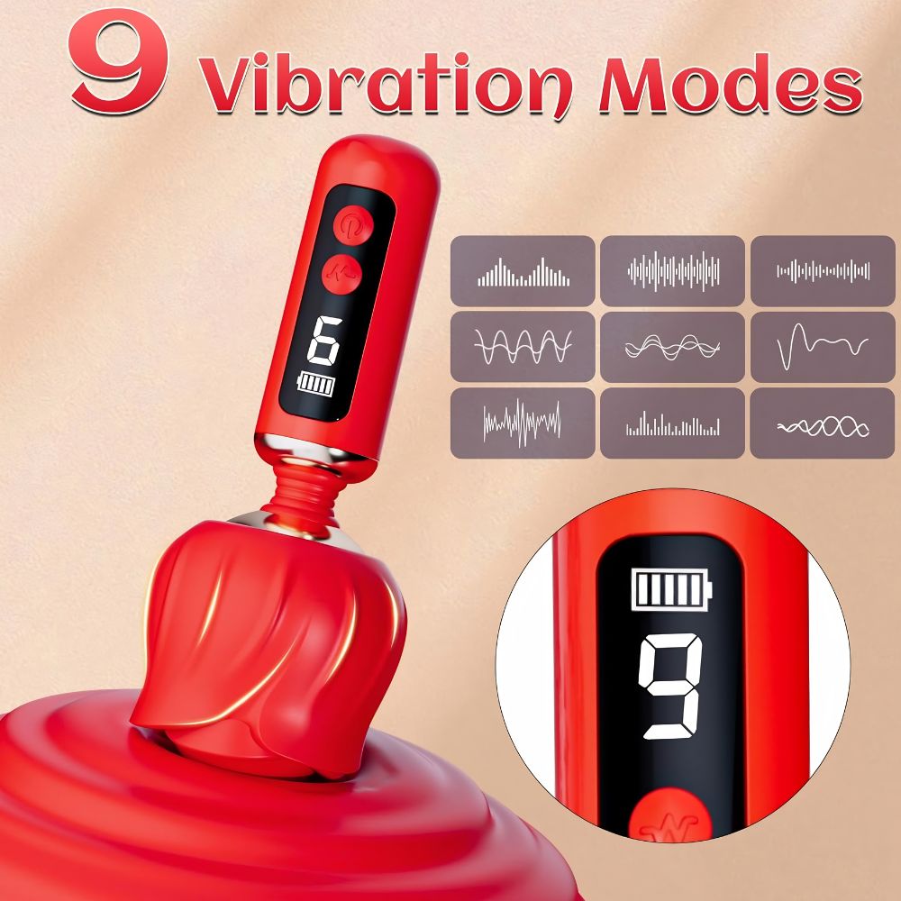 Scarlet Rose Wand Massager alternate view