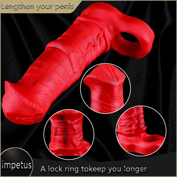 Bloodline Red Penis Sleeve alternate view