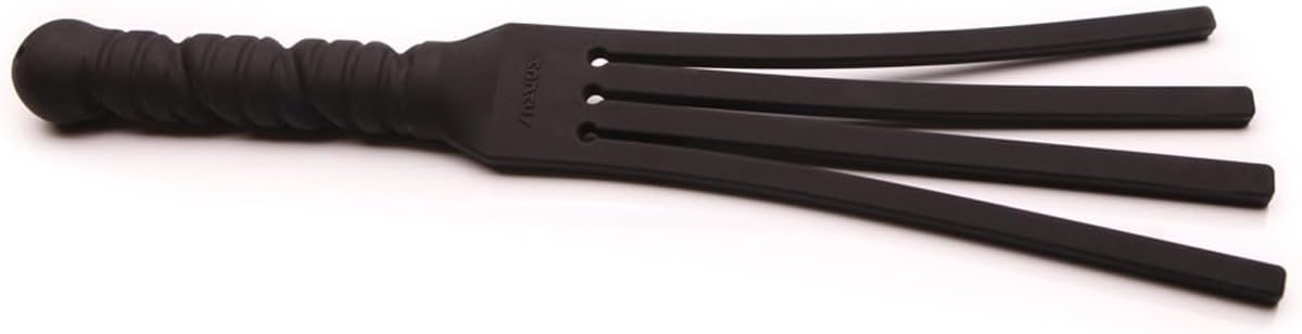 Tawse It Overboard Silicone Four-Tail Bdsm Whip Impact Toy alternate view