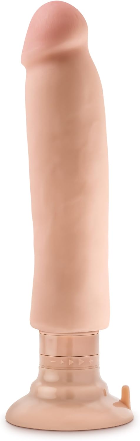 Realistic 7 Dual Density Dildo - 2 Wide SensaFeel FlexiShaft Penis - TPE Suction Cup Strap-On Compatible G-Spot Anal Vag alternate view