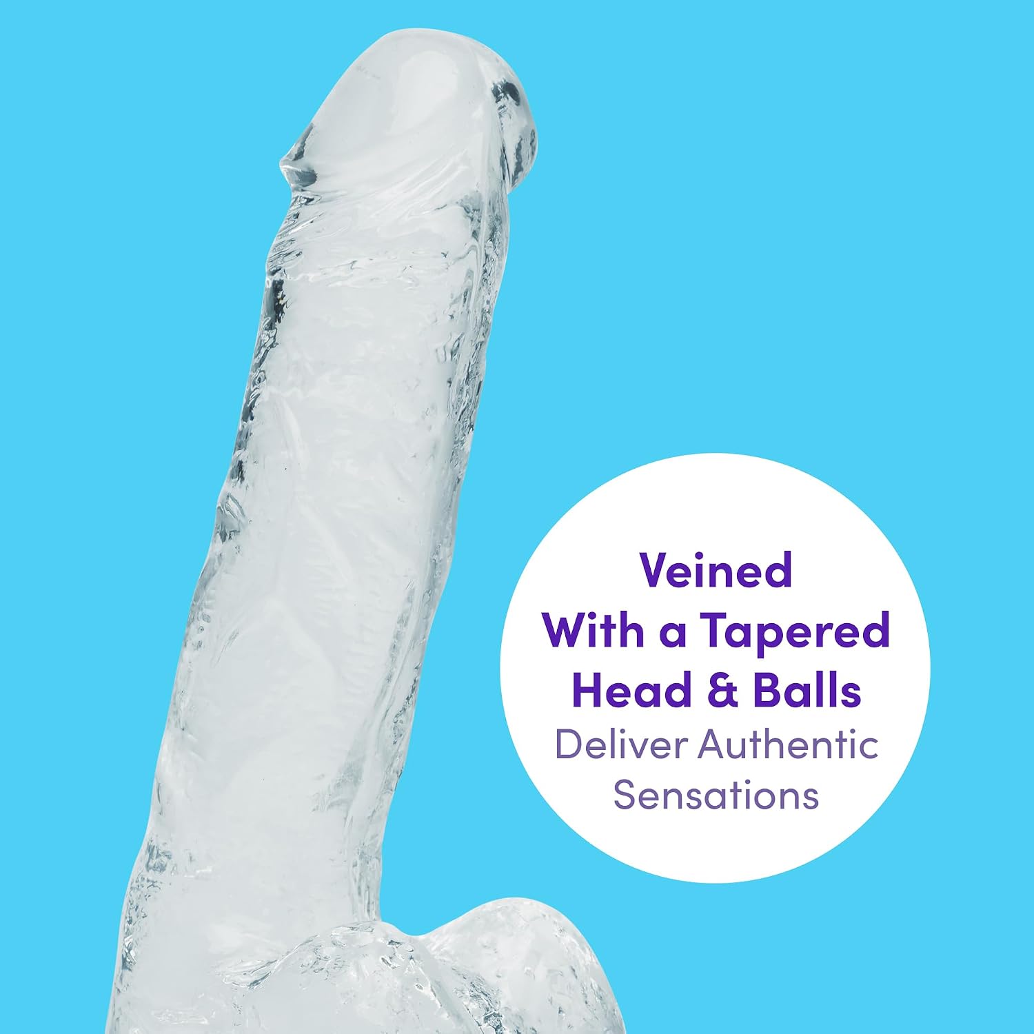 Lifelike Vibrating 5 inch Realistic Dildo for Women, Brown alternate view