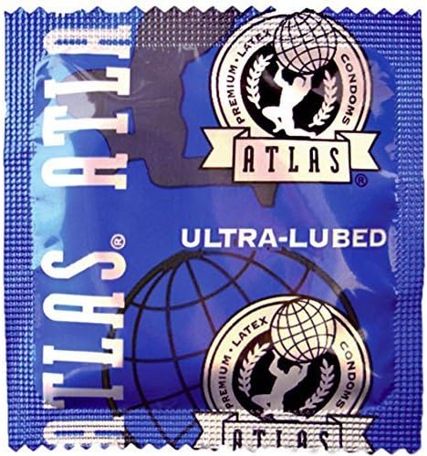 Atlas Ultra-Lubed Condoms 100 Bag by Atlas