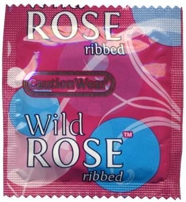 Caution Wear Wild Rose Condoms 48 Pack