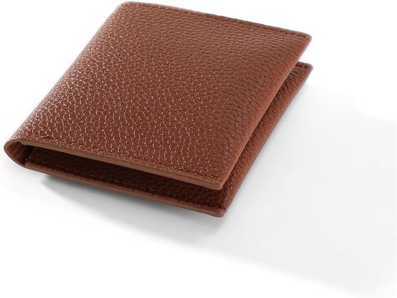 Men's Privacy Condom Case Organizer Metal Snap Closure Elegant Gift XL Extra Large (camel)