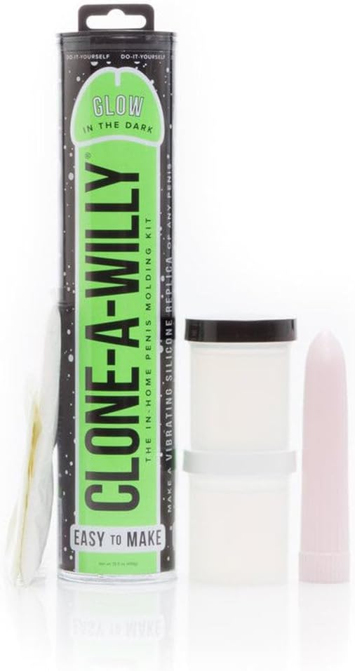 Silicone Penis Casting Kit for Glow In The Dark Dildo (Green)