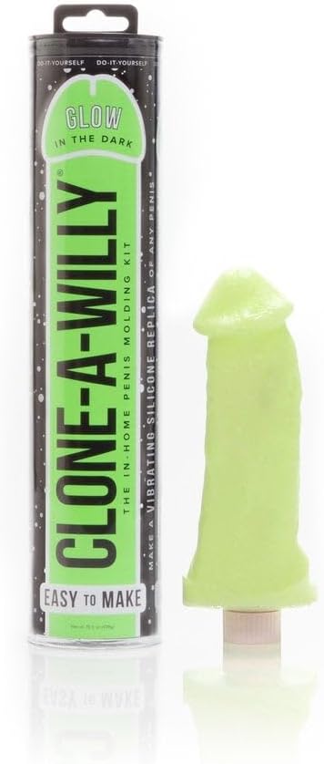 Silicone Penis Casting Kit for Glow In The Dark Dildo (Green) alternate view