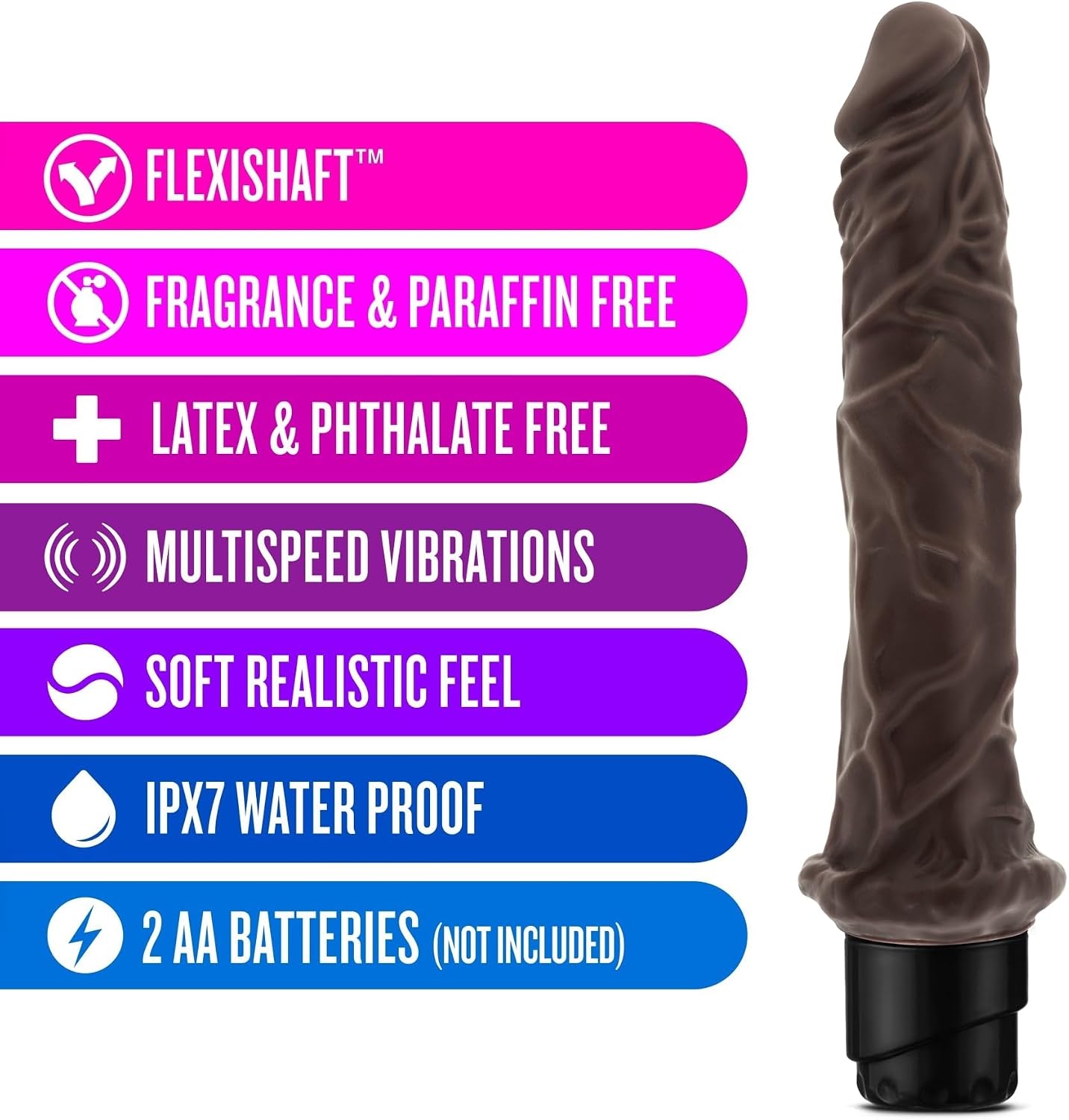 (tm) Large Inflatable Dildo Realistic Super Big Size Inflatable Penis Soft Dildo Artificial Penis Sex Toys For Female alternate view