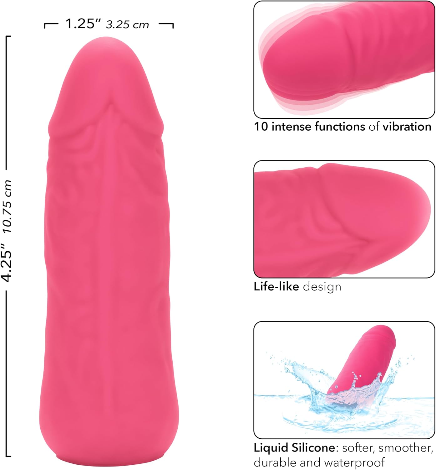 G-Spot Vibrator for Women, Rechargeable Primo, Green, 1ct alternate view