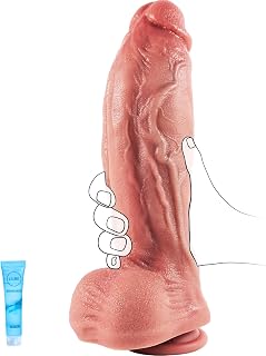 10 Inch Realistic Huge Thick Dildo Sex Toys 8 Inch Girth Big