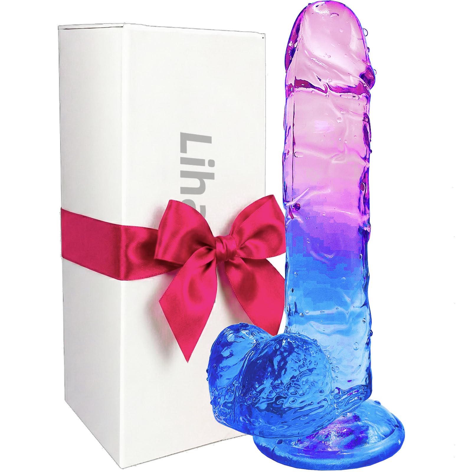 7.8” Realistic Dildo for Women & Couples Dual Density Silicone G Spot