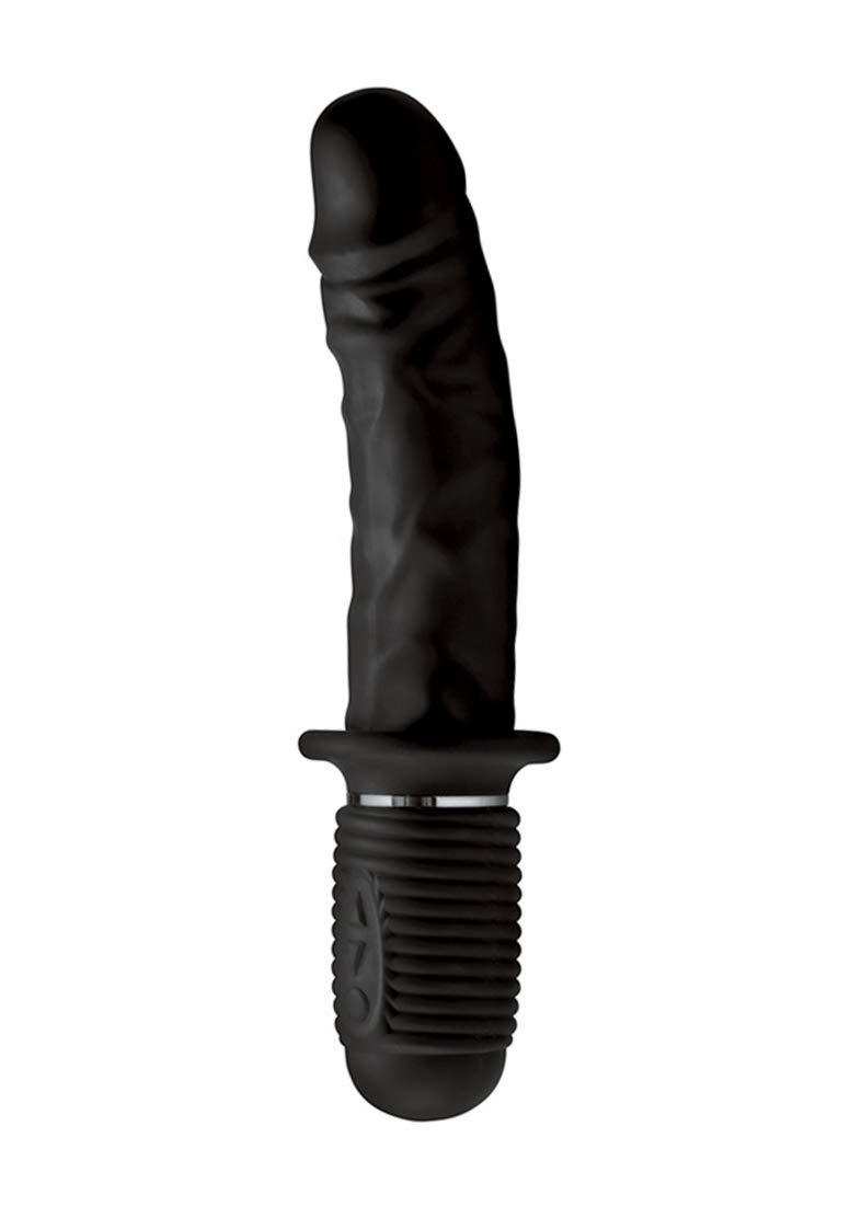 Power Pounder Vibrating and Thrusting Silicone Dildo