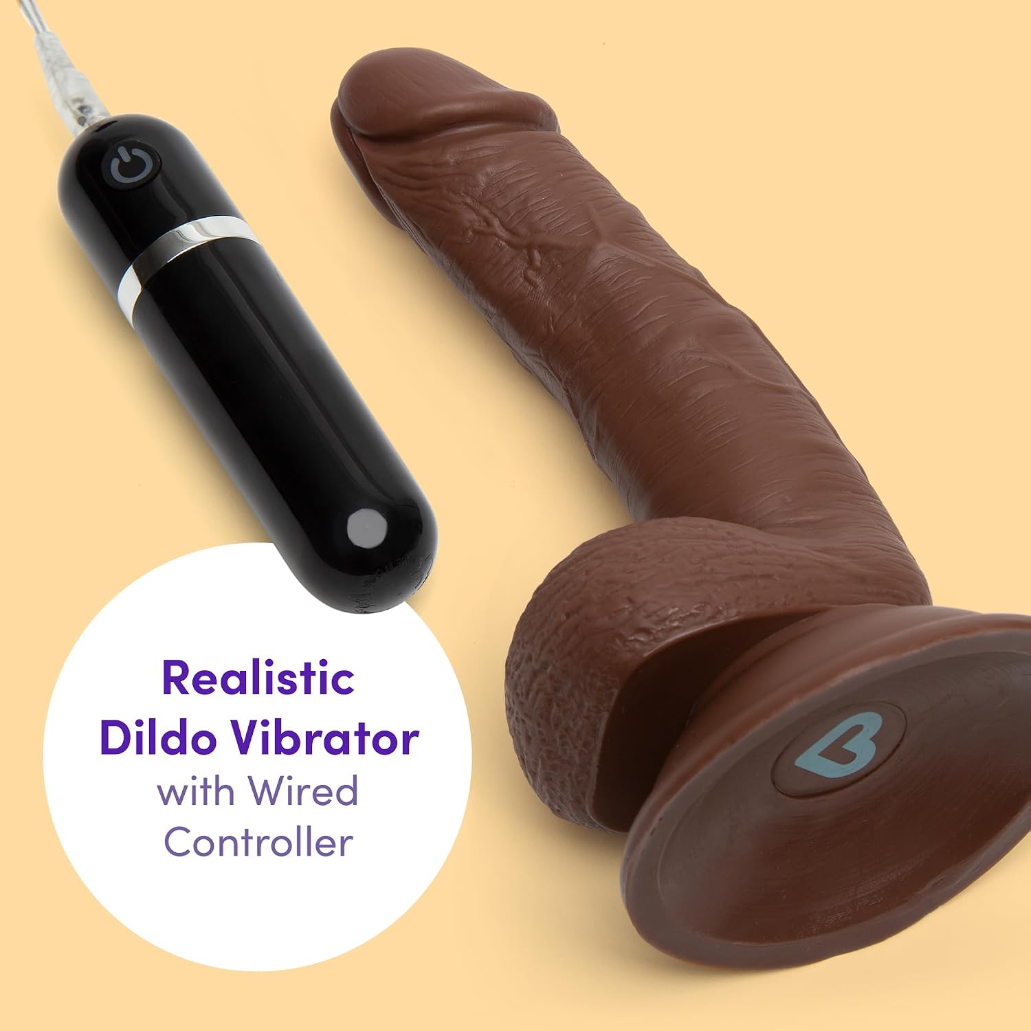 10 inch Long Realistic Dildo Big Lifelike Huge Dildos with Strong Suction alternate view