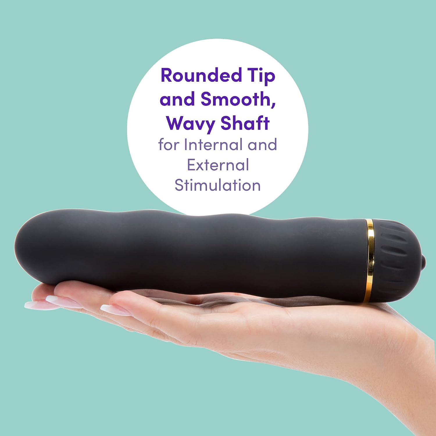 B Yours: Vibe #7 Thick 8.5 Dildo 1.75 Wide Powerful Clitoral Stimulator Deep Anal Vaginal Pleasure Vibrator Female Perso
